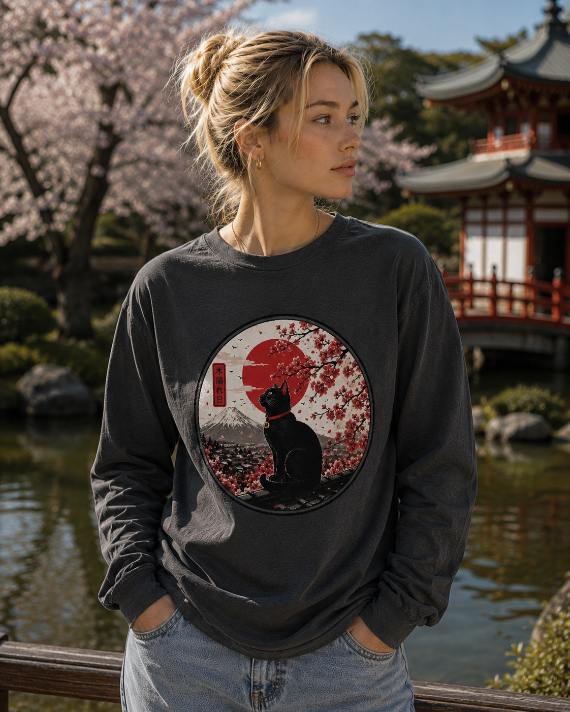 Silent Neko Longsleeve  | Komorebi