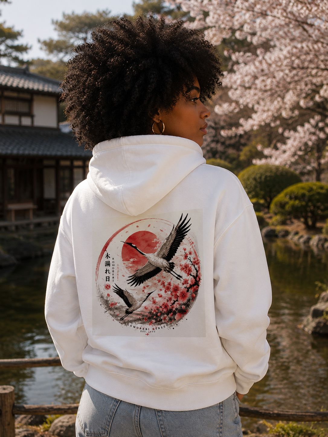Sakura Flight  Hoodie | Komorebi